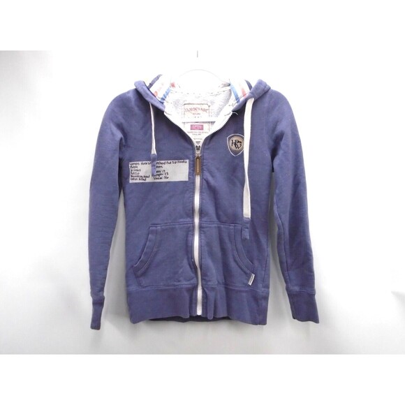Horseware Tops - Horseware Ireland Full-Zip Fleece Sherpa Hoodie Womens Size XS Purple Cotton